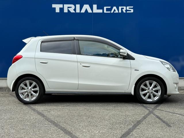 ミラージュ １．２Ｇ　社外ナビ・ワンセグＴＶ・ＣＤ・純正アルミ・スマートキー・オートエアコン・プッシュスタート・電動格納ミラー・ＥＴＣ・アイドリングストップ（8枚目）