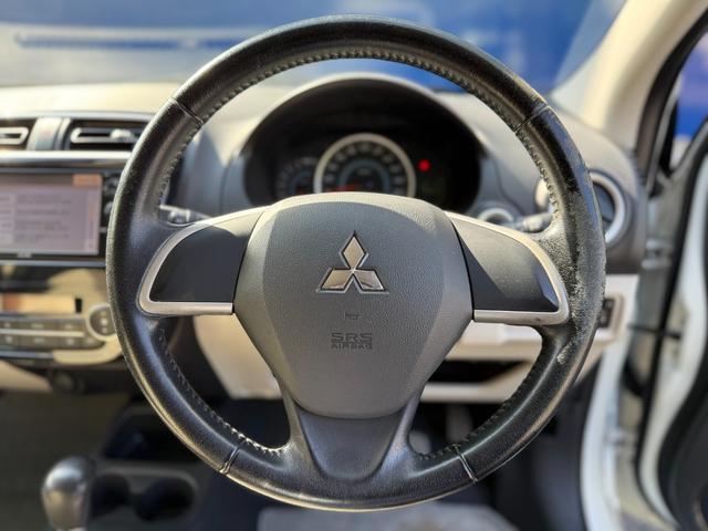 ミラージュ １．２Ｇ　社外ナビ・ワンセグＴＶ・ＣＤ・純正アルミ・スマートキー・オートエアコン・プッシュスタート・電動格納ミラー・ＥＴＣ・アイドリングストップ（29枚目）