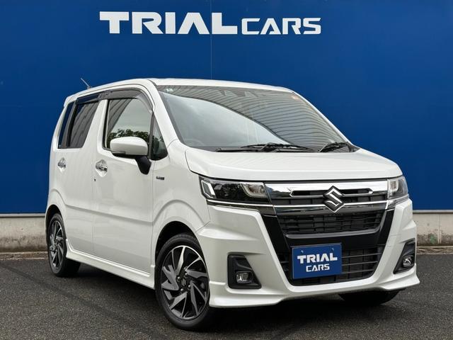 ワゴンＲカスタムＺ ハイブリッドＺＸ　社外ナビ　フルセグＴＶ　バックカメラ　シートヒーター　Ｂｌｕｅｔｏｏｔｈ　ＥＴＣ　クルコン　前後ドラレコ　純正アルミ　ＬＥＤヘッドライト（6枚目）