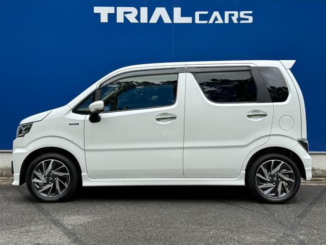 ワゴンＲカスタムＺ ハイブリッドＺＸ　社外ナビ　フルセグＴＶ　バックカメラ　シートヒーター　Ｂｌｕｅｔｏｏｔｈ　ＥＴＣ　クルコン　前後ドラレコ　純正アルミ　ＬＥＤヘッドライト（7枚目）