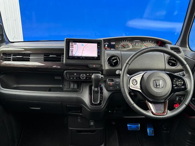 Ｎ－ＢＯＸカスタム Ｌターボ　スタイル＋ブラック　純正ナビ・フルセグＴＶ・Ｂｌｕｅｔｏｏｔｈ・Ｒカメラ・両側電動スライドドア・純正アルミ・ハーフレザー・スマートキー・衝突軽減ブレーキ（20枚目）