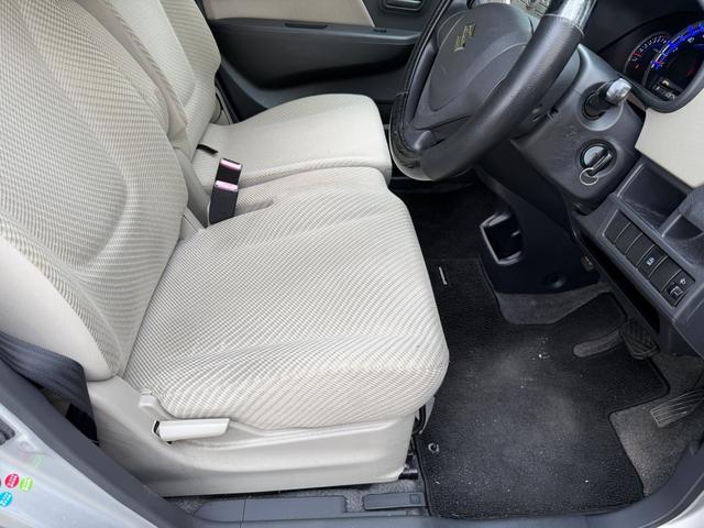 ワゴンR FX 社外14アルミホイール キーレス オートエアコン 電動格納ミラー ベンチシート アイドリングストップ 運転席エアバック 助手席エアバック パワーステアリング パワーウィンドウ 修復歴無し 車検整備付き(15枚目)