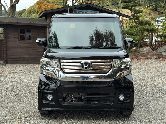 Ｎ－ＢＯＸカスタム Ｇ　ＳＳパッケージ　ＳＤナビ　ワンセグテレビ　バックカメラ　両側パワースライドドア　スマートキー　ＨＩＤヘッドライト　純正アルミ　ウィンカーミラー　電動格納ミラー　オートライト　ＵＳＢ接続可能（8枚目）