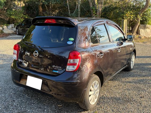 マーチ ボレロ　１年保証付き　ＣＤオーディオ　電動格納ミラー　スマートキー　車検整備付き　走行５．３万ｋｍ　アイドリングストップ　オートエアコン　Ｗエアバック　パワーウィンドウ　パワーステアリング　ＡＢＳ（10枚目）