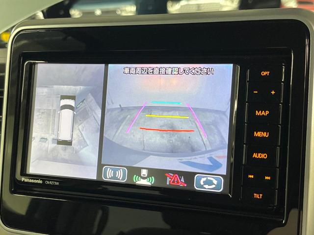 スペーシア ハイブリッドＸ　両側電動ドア　全周囲カメラ　衝突被害軽減システム　禁煙車　シートヒーター　ドラレコ　スマートキー　ＬＥＤヘッド　ビルトインＥＴＣ　オートライト　オートエアコン　Ｂｌｕｅｔｏｏｔｈ　ＣＤ　ＤＶＤ再生（7枚目）