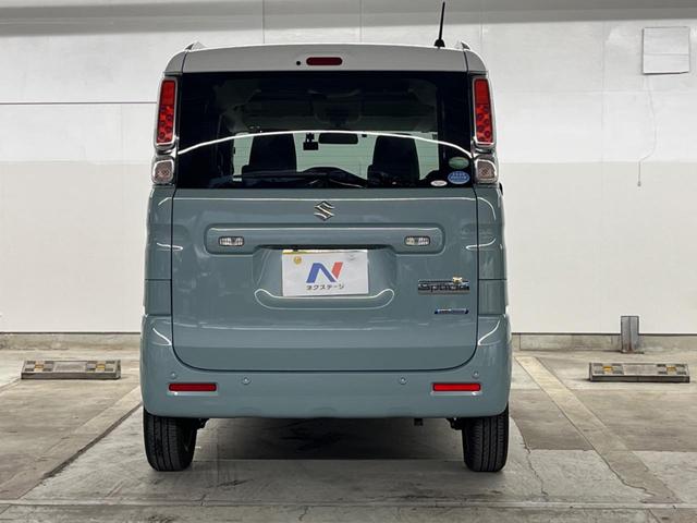 スペーシア ハイブリッドＸ　両側電動ドア　全周囲カメラ　衝突被害軽減システム　禁煙車　シートヒーター　ドラレコ　スマートキー　ＬＥＤヘッド　ビルトインＥＴＣ　オートライト　オートエアコン　Ｂｌｕｅｔｏｏｔｈ　ＣＤ　ＤＶＤ再生（28枚目）