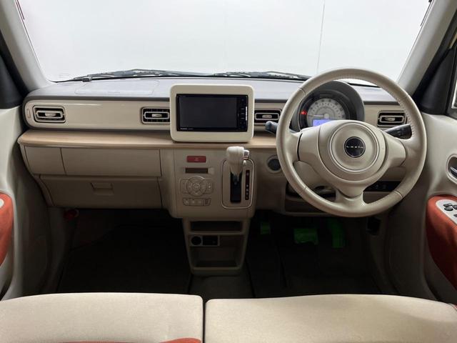 アルトラパン X 純正SDナビ バックカメラ 衝突被害軽減システム シートヒーター コーナーセンサー スマートキー HIDヘッド 純正14インチアルミ オートライト オートエアコン Bluetooth CD フルセグ(2枚目)