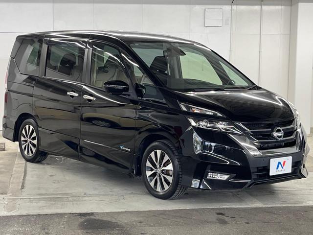 セレナ ハイウェイスター 両側電動ドア 純正SDナビ 全周囲カメラ 衝突被害軽減システム レーダークルーズ 禁煙車 スマートキー LEDヘッド ナビ連動ETC 純正16インチアルミ オートライト オートエアコン リアエアコン(24枚目)