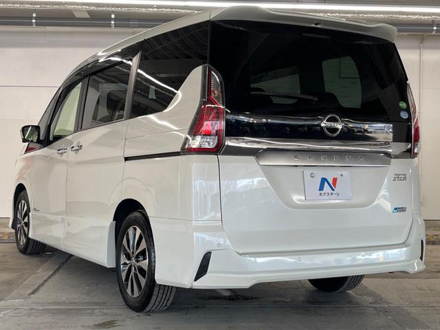 セレナ ハイウェイスター　両側電動ドア　純正ＳＤナビ　全周囲カメラ　衝突被害軽減システム　レーダークルーズ　禁煙車　ドラレコ　コーナーセンサー　スマートキー　ＬＥＤヘッド　ビルトインＥＴＣ　純正１６インチアルミ（30枚目）