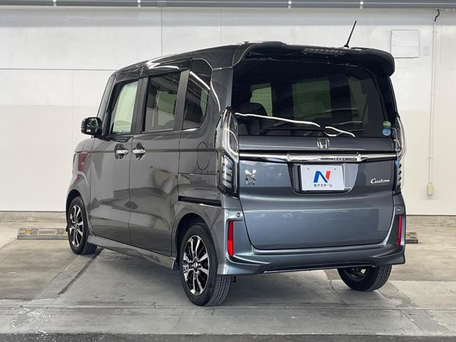 Ｎ－ＢＯＸカスタム Ｇ・Ｌホンダセンシング　電動スライドドア　バックカメラ　衝突被害軽減システム　レーダークルーズ　禁煙車　ドラレコ　スマートキー　ＬＥＤヘッド　ビルトインＥＴＣ　純正１４インチアルミ　オートハイビーム　車線逸脱警報（27枚目）