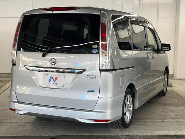 セレナ ハイウェイスター　Ｖセレクション　両側電動ドア　バックカメラ　禁煙車　ドラレコ　スマートキー　ＨＩＤヘッド　ビルトインＥＴＣ　クルコン　純正１６インチアルミ　オートライト　オートエアコン　リアエアコン　Ｂｌｕｅｔｏｏｔｈ　ＣＤ（26枚目）