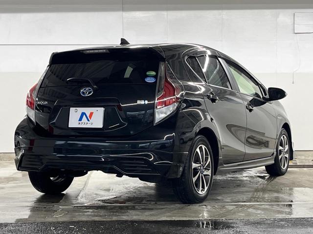 アクア Ｇブラックソフトレザーセレクション　エアロ　ＳＤナビ　バックカメラ　レザーシート　ＬＥＤヘッド　ビルトインＥＴＣ　クルコン　オートライト　オートエアコン　Ｂｌｕｅｔｏｏｔｈ　フルセグ　ＬＥＤフォグ（17枚目）