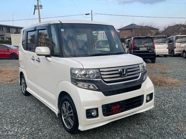 Ｎ－ＢＯＸカスタム Ｇ・Ａパッケージ　パワースライドドア・バックカメラ・Ｂｌｕｅｔｏｏｔｈ・衝突軽減ブレーキサポート・室内コーティング施工済み・プッシュスタート・アイドリングストップ・安心パッケージ・キー２本・オートエアコン（3枚目）