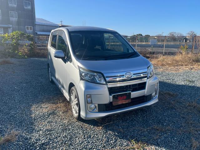 ムーヴ カスタム　ＲＳスマートセレクションＳＡ＆ＳＮ　ＥＴＣ・バックモニター・Ｂｌｕｅｔｏｏｔｈ・ＬＥＤヘッドライト・ウィンカーミラー・ＨＤＭＩ端子・オートライト・プッシュスタート・アイドリングストップ・ターボ・オートエアコン・衝突軽減ブレーキ・純正ナビ（2枚目）