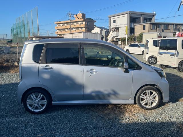 ムーヴ カスタム　ＲＳスマートセレクションＳＡ＆ＳＮ　ＥＴＣ・バックモニター・Ｂｌｕｅｔｏｏｔｈ・ＬＥＤヘッドライト・ウィンカーミラー・ＨＤＭＩ端子・オートライト・プッシュスタート・アイドリングストップ・ターボ・オートエアコン・衝突軽減ブレーキ・純正ナビ（5枚目）