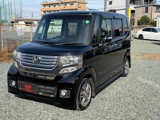 Ｎ－ＢＯＸカスタム Ｇ・Ｌパッケージ　片側パワースライドドア・プッシュスタート・アイドリングストップ・ドアミラーウィンカー・キーレス・オートライト（19枚目）