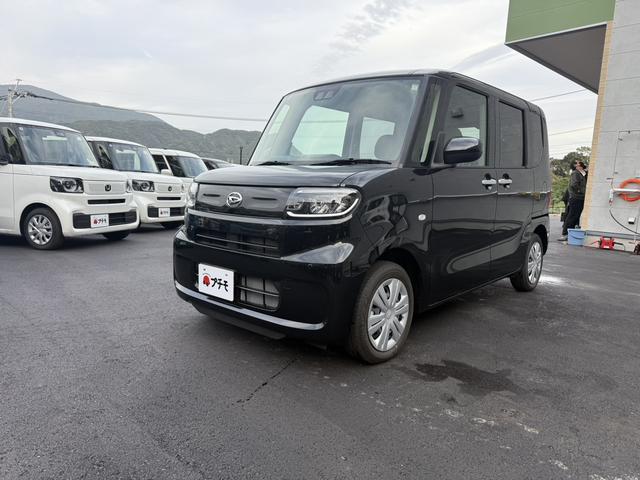 タント Ｌ　両側スライドドア　クリアランスソナー　衝突被害軽減システム　オートライト　ＬＥＤヘッドランプ　スマートキー　電動格納ミラー　ＣＶＴ　盗難防止システム　ＡＢＳ　ＥＳＣ　衝突安全ボディ　エアコン（2枚目）