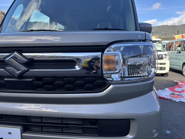 スペーシア ハイブリッドＧ　両側スライドドア　クリアランスソナー　衝突被害軽減システム　オートライト　ＬＥＤヘッドランプ　スマートキー　アイドリングストップ　電動格納ミラー　ＣＶＴ　盗難防止システム　ＡＢＳ　ＥＳＣ（6枚目）