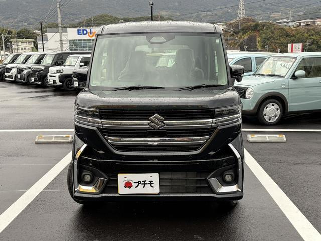 スペーシアカスタム ハイブリッドＸＳ　両側電動スライドドア　クリアランスソナー　オートクルーズコントロール　レーンアシスト　衝突被害軽減システム　オートライト　ＬＥＤヘッドランプ　スマートキー　アイドリングストップ　電動格納ミラー（2枚目）