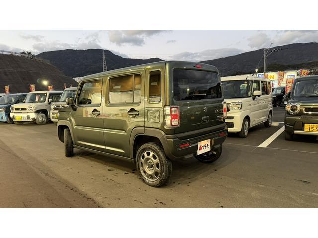 ハスラー ハイブリッドＧ　クリアランスソナー　レーンアシスト　衝突被害軽減システム　スマートキー　アイドリングストップ　電動格納ミラー　シートヒーター　ＣＶＴ　盗難防止システム　ＡＢＳ　ＥＳＣ　衝突安全ボディ　エアコン（2枚目）