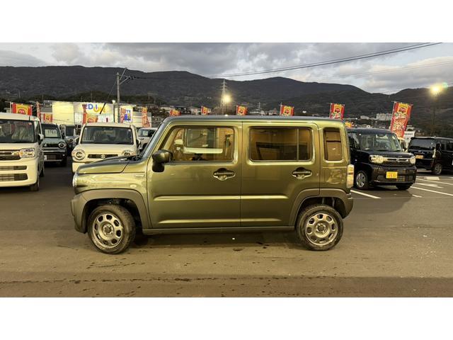 ハスラー ハイブリッドＧ　クリアランスソナー　レーンアシスト　衝突被害軽減システム　スマートキー　アイドリングストップ　電動格納ミラー　シートヒーター　ＣＶＴ　盗難防止システム　ＡＢＳ　ＥＳＣ　衝突安全ボディ　エアコン（3枚目）