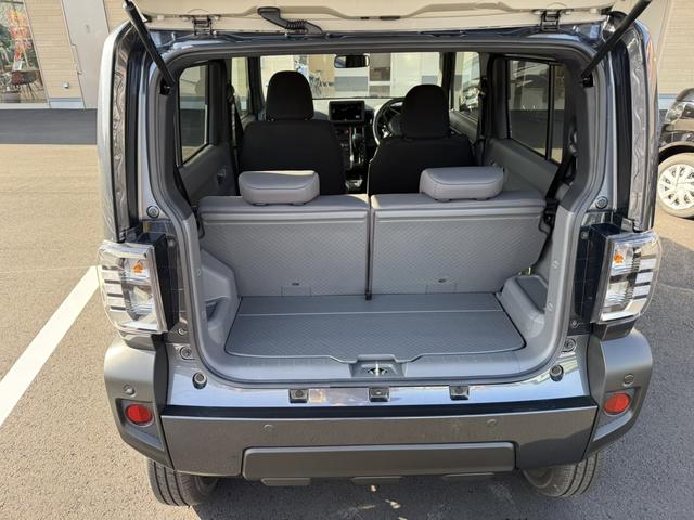 タフト Ｘ　クリアランスソナー　衝突被害軽減システム　オートライト　ＬＥＤヘッドランプ　スマートキー　アイドリングストップ　電動格納ミラー　ＣＶＴ　盗難防止システム　ＡＢＳ　ＥＳＣ　衝突安全ボディ　エアコン（18枚目）