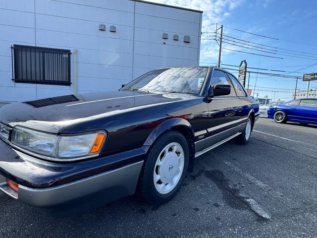 レパード アルティマ　ターボ　フルノーマル車両　リアトランクスポイラー　ツインカムターボ　純正アルミホイール　フォグランプ　運転席パワーシート（9枚目）