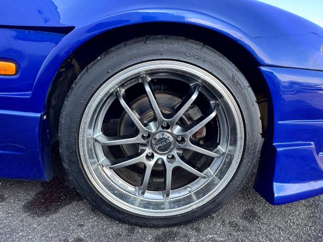 シルビア スペックＳエアロ　社外フルエアロ　修復歴無し　前後ワイドフェンダー　社外ナビ　社外ステアリング（23枚目）