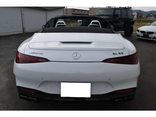 SL SL63 4マチック+ 白革 黒幌 パドルシフト オープン パワーシート 電動リアゲート バックカメラ ブルメスターサウンド(9枚目)