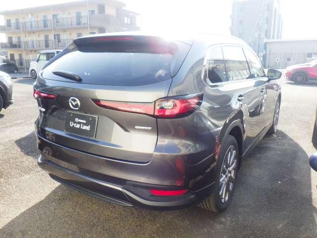 CX-80 3.3 XD Lパッケージ ディーゼルターボ 旧試乗車 衝突被害軽減ブレーキ(3枚目)