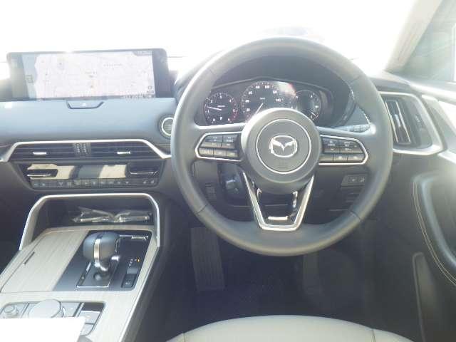 CX-80 3.3 XD Lパッケージ ディーゼルターボ 旧試乗車 衝突被害軽減ブレーキ(4枚目)