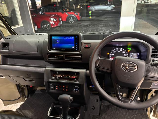 ハイゼットトラック ジャンボエクストラ 4WD ナビ バックカメラ フルセグTV デジタルインナーミラー Bluetoothオーディオ スマートキー プッシュスタート 衝突軽減ブレーキ レーンキープ パーキングソナー あおりガード ETC(2枚目)