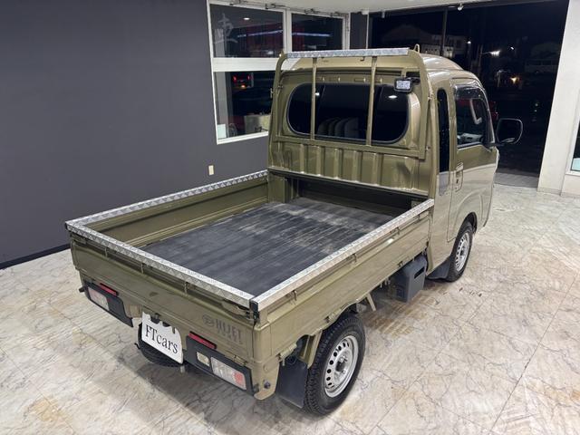 ハイゼットトラック ジャンボエクストラ 4WD ナビ バックカメラ フルセグTV デジタルインナーミラー Bluetoothオーディオ スマートキー プッシュスタート 衝突軽減ブレーキ レーンキープ パーキングソナー あおりガード ETC(13枚目)