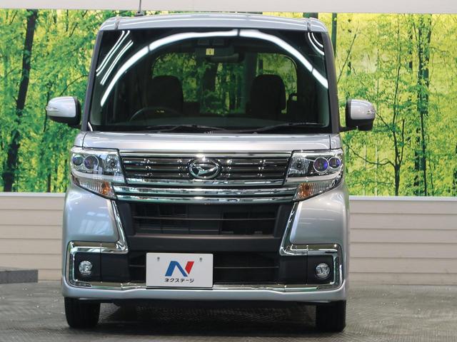 カスタムX トップエディションSAIII 純正SDナビ フルセグTV バックカメラ 衝突軽減装置 誤発進抑制機能 車線逸脱警報 オートハイビーム LEDヘッド オートライト 電動スライドドア シートヒーター 半革シート スマートキー 禁煙車(19枚目)