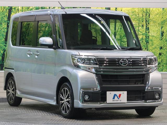 カスタムX トップエディションSAIII 純正SDナビ フルセグTV バックカメラ 衝突軽減装置 誤発進抑制機能 車線逸脱警報 オートハイビーム LEDヘッド オートライト 電動スライドドア シートヒーター 半革シート スマートキー 禁煙車(53枚目)