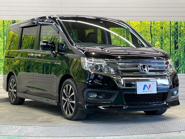 Z クールスピリット 禁煙車 メーカーナビフルセグ リアエンターテインメント バックモニター 両側電動スライドドア クルーズコントロール HIDヘッド/オートライト 純正17インチAW 黒半革シート 純正エアロバンパー(17枚目)