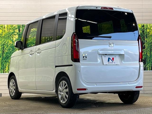 Ｎ－ＢＯＸ ベースグレード　現行型　届出済未使用車　ホンダセンシンング　電動スライドドア　渋滞追従アダプティブクルーズ　バックカメラ　パーキングセンサ　ＬＥＤヘッド　後席サンシェード　前後誤発進抑制　ＵＳＢ－Ｃ電源（48枚目）