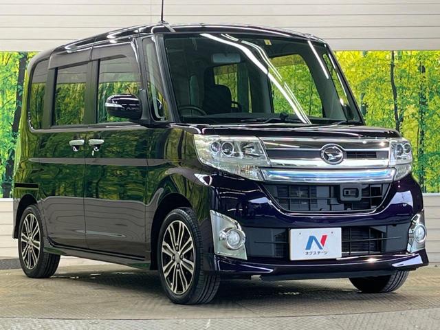 タント カスタムＲＳ　ＳＡ　ターボ　禁煙車　ナビフルセグ　両側電動ドア　衝突軽減　ＬＥＤヘッド　純正１５インチＡＷ　ＥＴＣ　Ｂｌｕｅｔｏｏｔｈ　誤発進抑制　革巻ステアリング　スマートキー　オートライト　オートエアコン　ＤＶＤ再生（17枚目）