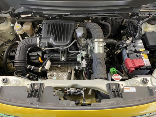 クロスビー ハイブリッドＭＸ　２トーンルーフ　禁煙車　純正８型ナビフルセグ　Ｂｌｕｅｔｏｏｔｈ　ビルトインＥＴＣ　シートヒーター　スマートキー　パドルシフト　純正１６インチフルガンメタリックＡＷ　シルバーアンダーガード（18枚目）