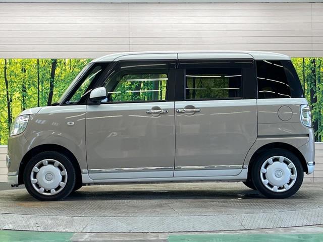 ムーヴキャンバス Ｘメイクアップリミテッド　ＳＡＩＩＩ　ストライプスカラー　禁煙車　純正ディスプレイオーディオ　パノラマモニター　両側電動ドア　衝突軽減　ＥＴＣ　Ｂｌｕｅｔｏｏｔｈ　スマートキー　オートエアコン　オートハイビーム　オートライト　ＤＶＤ再生（48枚目）