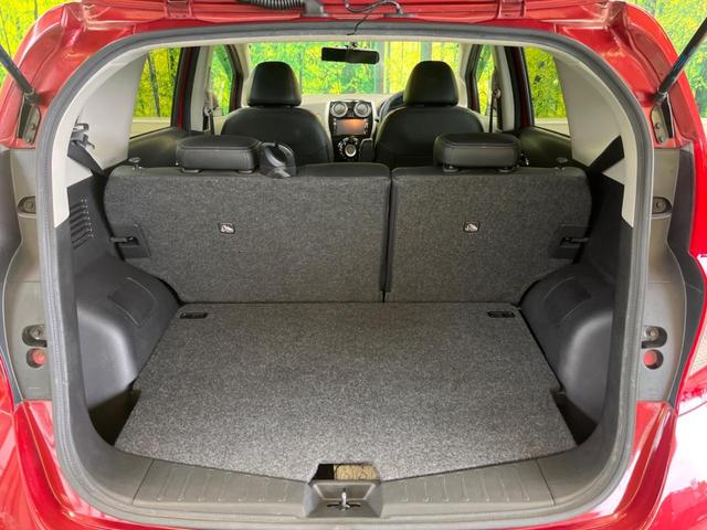 ノート メダリスト　ＤＩＧ－Ｓ　禁煙車　純正ナビフルセグ　アラウンドビューモニタ　ＥＴＣ　Ｂｌｕｅｔｏｏｔｈ　スマートキー　オートエアコン　半革シート　オートライト　革巻ステアリング　ＤＶＤ再生（42枚目）