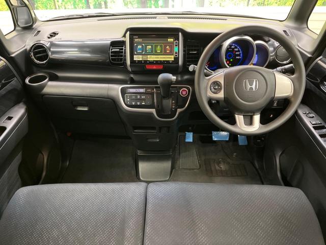 N-BOXカスタム G・Lパッケージ 禁煙車 純正ナビTV バックカメラ 電動スライドドア HIDヘッド 純正14インチAW ETC スマートキー オートエアコン オートライト ステアリングリモコン DVD再生(2枚目)