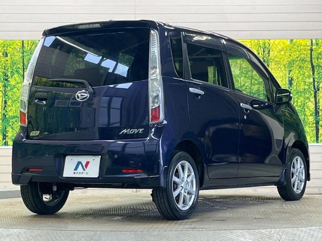 ムーヴ カスタム X スマートアシスト 禁煙車 HIDヘッド 純正14インチAW スマートキー オートエアコン ドライブレコーダー 電動格納ドアミラー CD再生 AUX接続(17枚目)