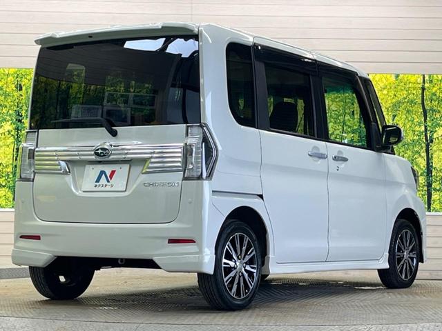 シフォン カスタムＲ　スペシャル　スマートアシスト　禁煙車　純正８型ナビＴＶ　パノラミックビューモニタ　両側電動ドア　衝突被害軽減　ＥＴＣ　Ｂｌｕｅｔｏｏｔｈ　ＬＥＤヘッド　純正１４インチＡＷ　半革　シートヒーター　コーナーセンサー　オートハイビーム（17枚目）