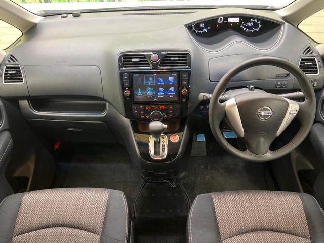 セレナ ハイウェイスター S-ハイブリッド 禁煙車 純正8型ナビTV 純正11型後席モニター 両側電動ドア サイド/バックカメラ エマージェンシーブレーキ LEDヘッド 純正OP16インチAW 後席オートエアコン コーナーセンサー DVD再生(2枚目)