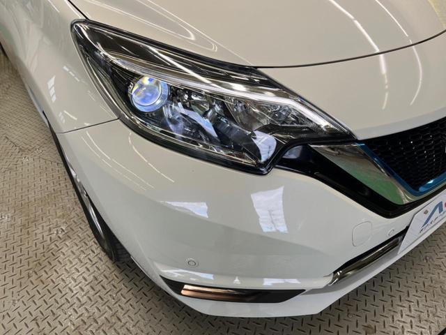 ノート e-パワー メダリスト 禁煙車 純正ナビフルセグ アラウンドビューモニター LEDヘッド インテリジェントクルーズ 衝突被害軽減 ETC Bluetooth インテリジェントルームミラー 半革シート 純正15インチAW(12枚目)