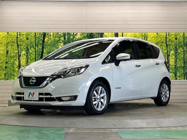 ノート e-パワー メダリスト 禁煙車 純正ナビフルセグ アラウンドビューモニター LEDヘッド インテリジェントクルーズ 衝突被害軽減 ETC Bluetooth インテリジェントルームミラー 半革シート 純正15インチAW(54枚目)