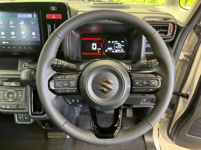 スペーシアギア ハイブリッドXZ 届出済未使用車 2トーンルーフ メーカー9型ナビTV 全方位モニタ 両側電動ドア セーフティサポート アダプティブクルーズ LEDヘッド シートヒーター 後席オットマン AppleCarPlay(6枚目)