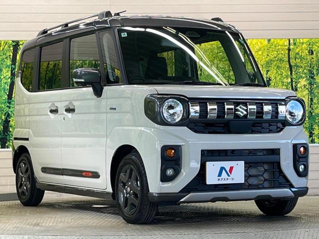 スペーシアギア ハイブリッドXZ 届出済未使用車 2トーンルーフ メーカー9型ナビTV 全方位モニタ 両側電動ドア セーフティサポート アダプティブクルーズ LEDヘッド シートヒーター 後席オットマン AppleCarPlay(16枚目)