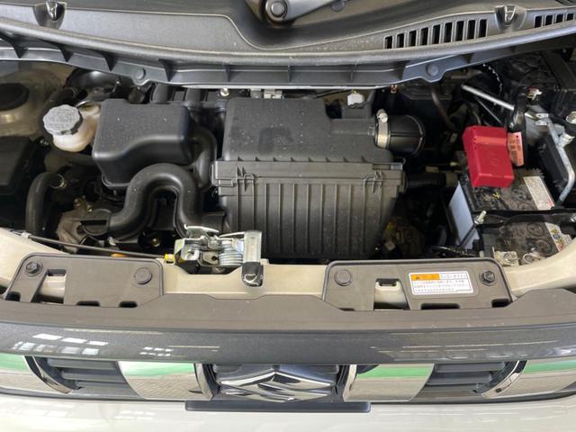 スペーシアギア ハイブリッドXZ 届出済未使用車 2トーンルーフ メーカー9型ナビTV 全方位モニタ 両側電動ドア セーフティサポート アダプティブクルーズ LEDヘッド シートヒーター 後席オットマン AppleCarPlay(19枚目)